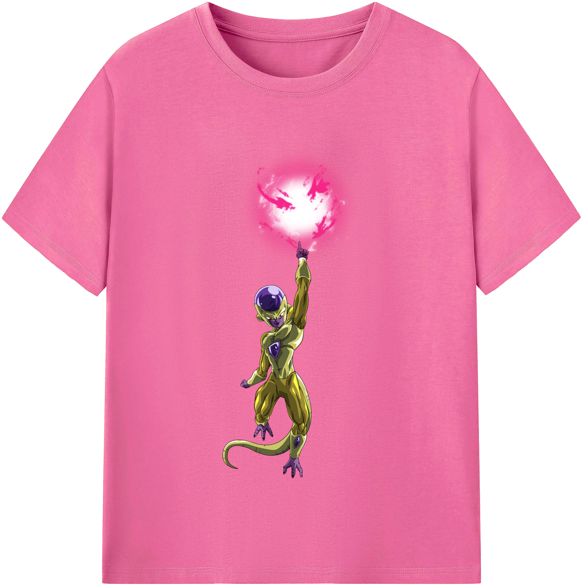 （画像用） ドラゴンボール フリーザ DRAGON BALL Frieza レディースカジュアルプリントTシャツ（綿100％）
